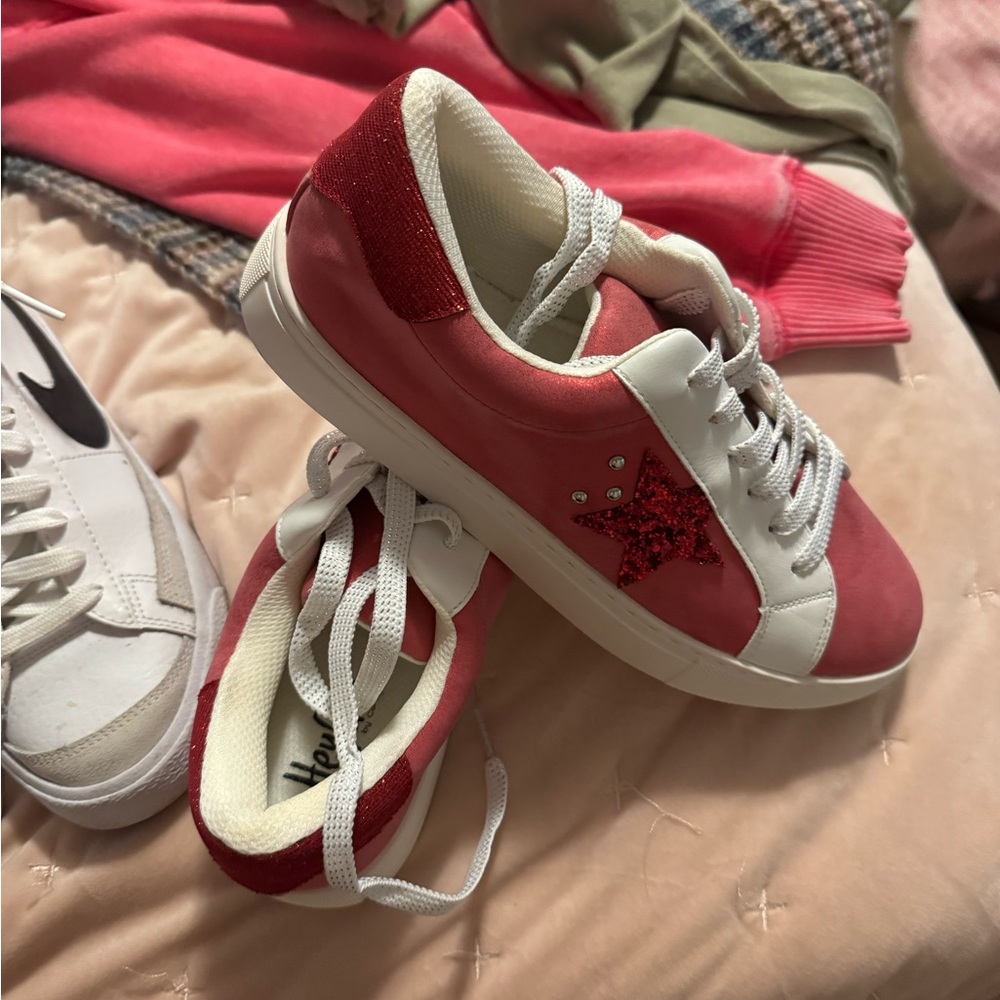Women's Red Star Sneakers